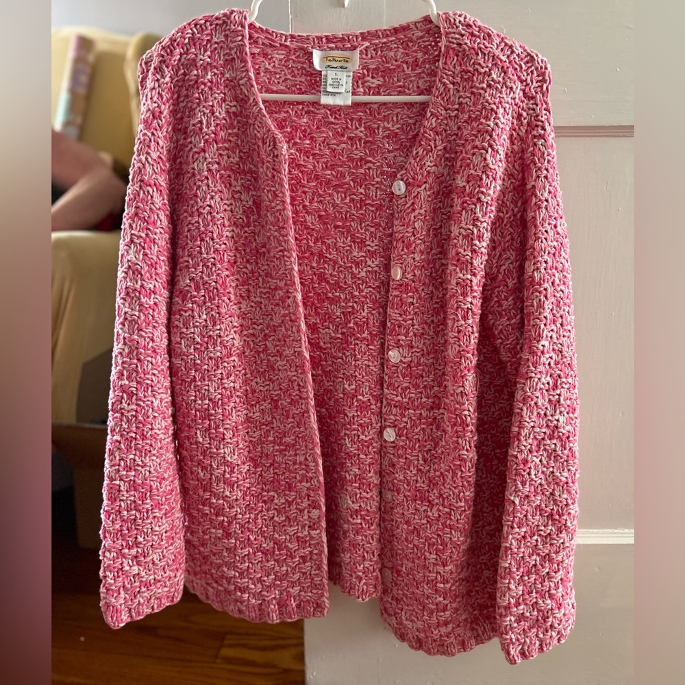Talbots button up cardigan